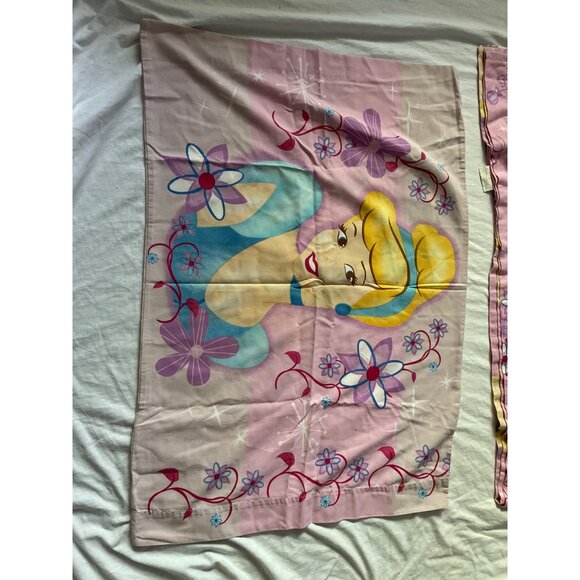 Disney Princess Twin Sheet Set With Pillowcase - Picture 4 of 11